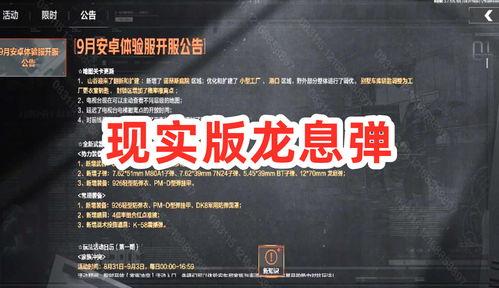 暗军突围体验服爆料视频,体验服爆料视频揭秘全新战术与玩法  第2张